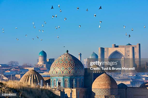 uzbekistan, samarkand, unesco world heritage, shah i zinda mausoleum